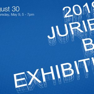 Juried BFA exhibition Invitation 2019