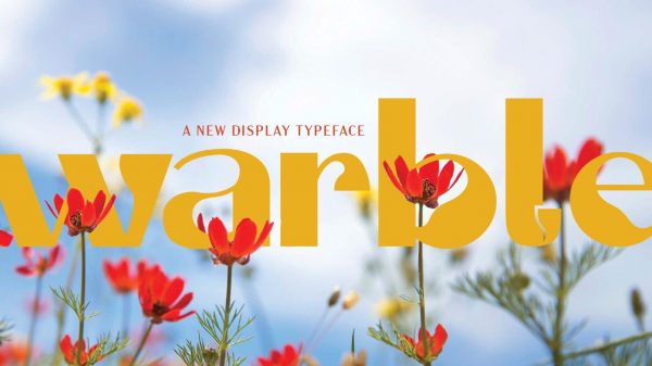 Warble Typeface by Camden Habgood, 2026